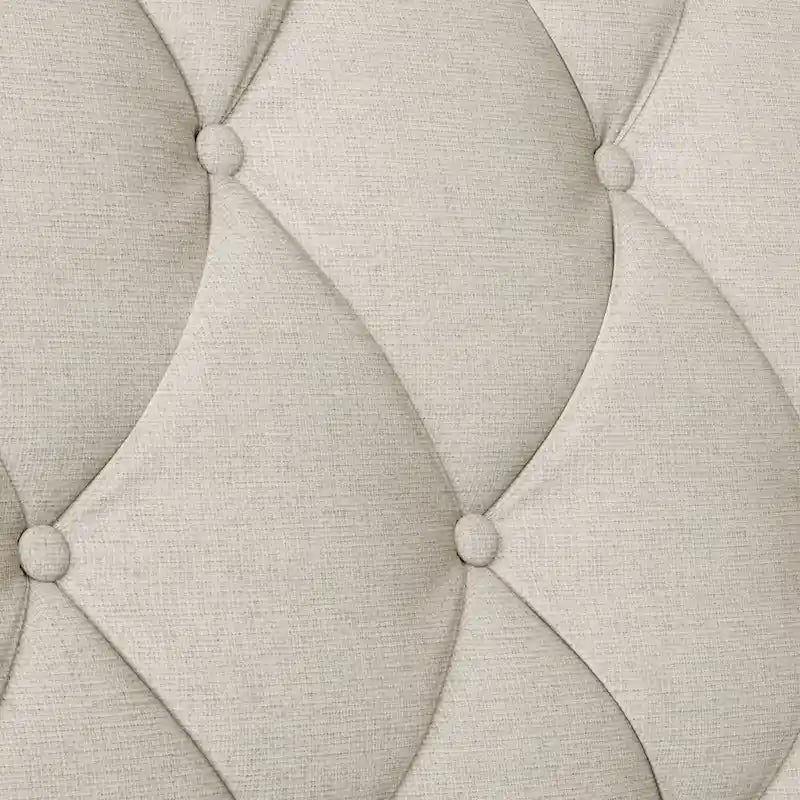 78.75 Polyester 3-Seater Sofa with Tufted Back and Cushions-18