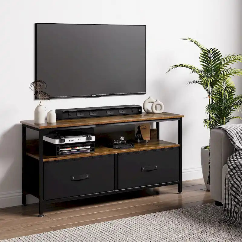 Entertainment Center with Storage TV Stand for Bedroom-2