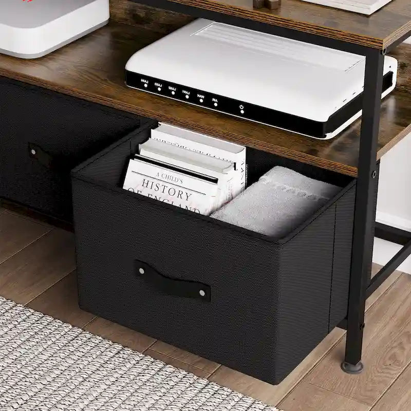 Entertainment Center with Storage TV Stand for Bedroom-6