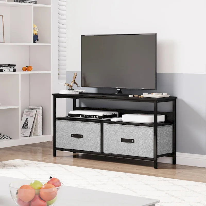 Entertainment Center with Storage TV Stand for Bedroom-7