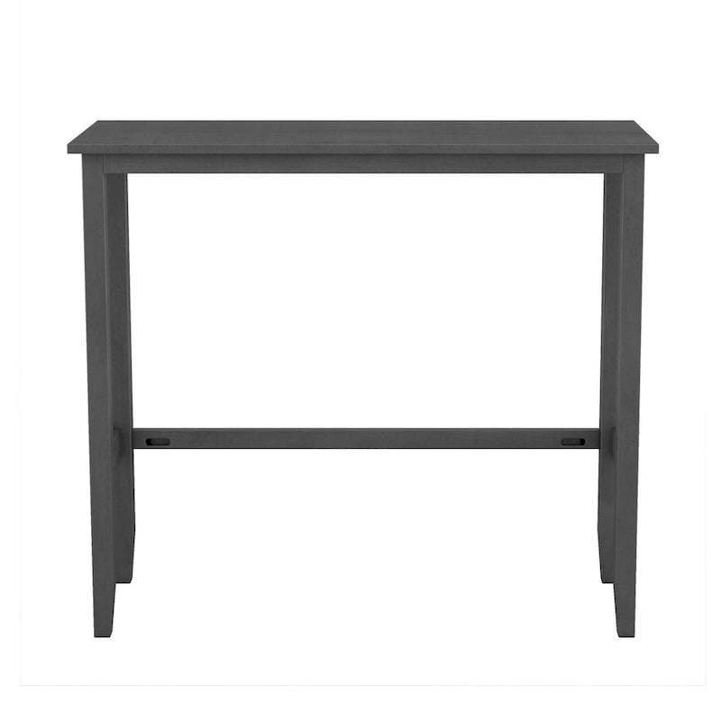 3-Piece Dining Table and Chair Set, Small Counter Height Table and Chair Set with Kitchen Breakfast Nook and 2 Chairs-11