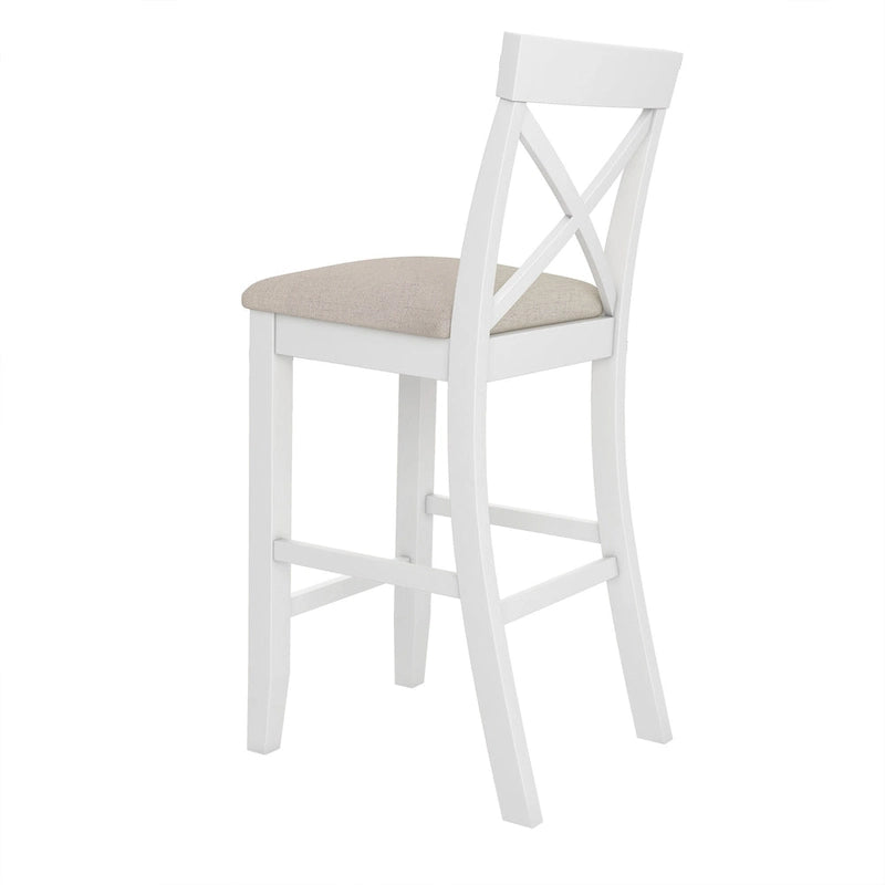 3-Piece Dining Table and Chair Set, Small Counter Height Table and Chair Set with Kitchen Breakfast Nook and 2 Chairs-29