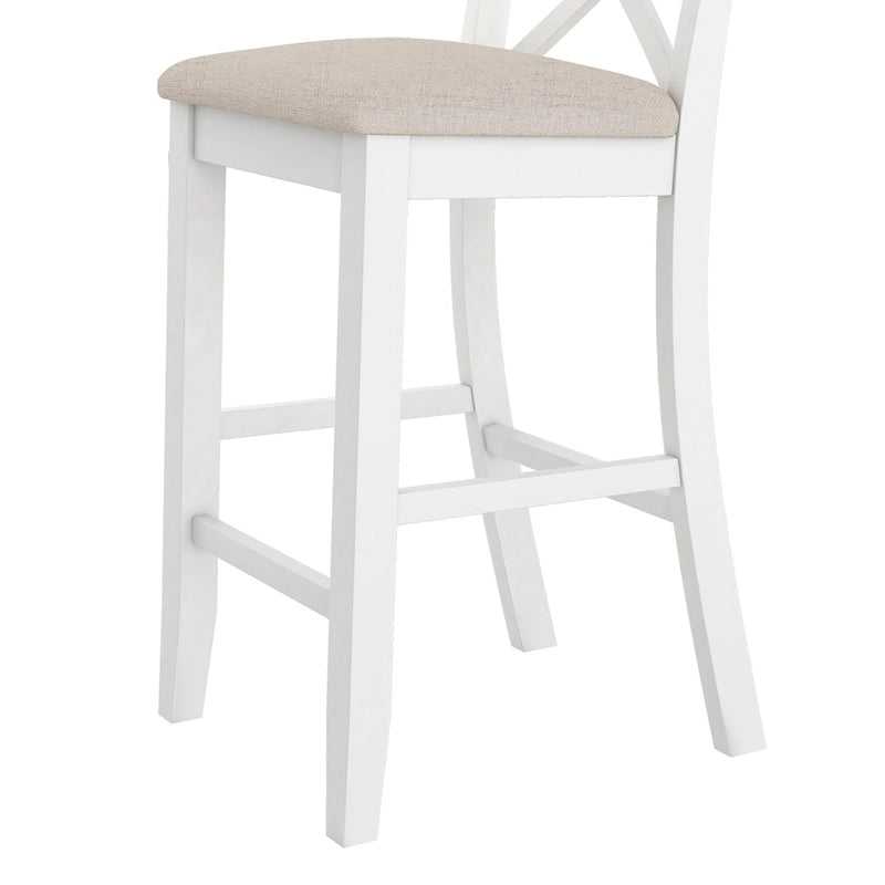 3-Piece Dining Table and Chair Set, Small Counter Height Table and Chair Set with Kitchen Breakfast Nook and 2 Chairs-33