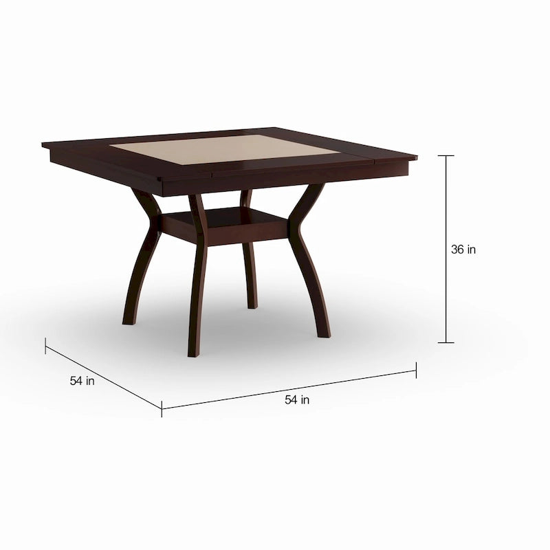 Dionne Contemporary 54-inch Counter Height Table by Furniture of America-6