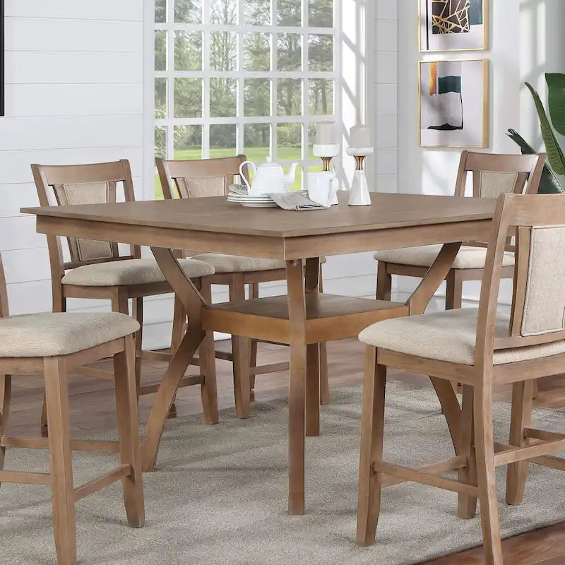 Dionne Contemporary 54-inch Counter Height Table by Furniture of America-17