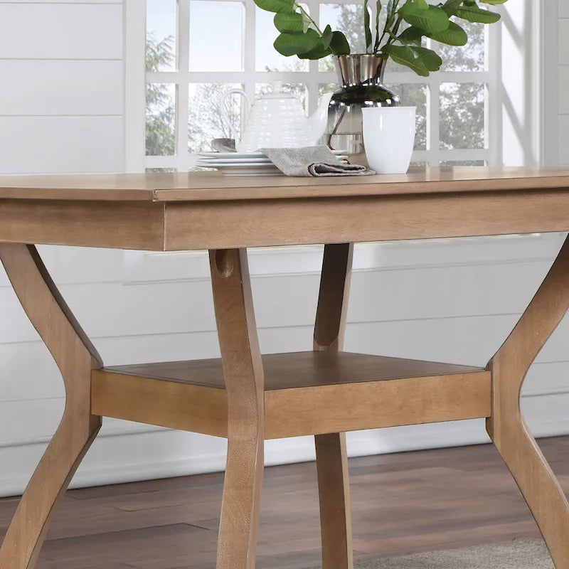 Dionne Contemporary 54-inch Counter Height Table by Furniture of America-18