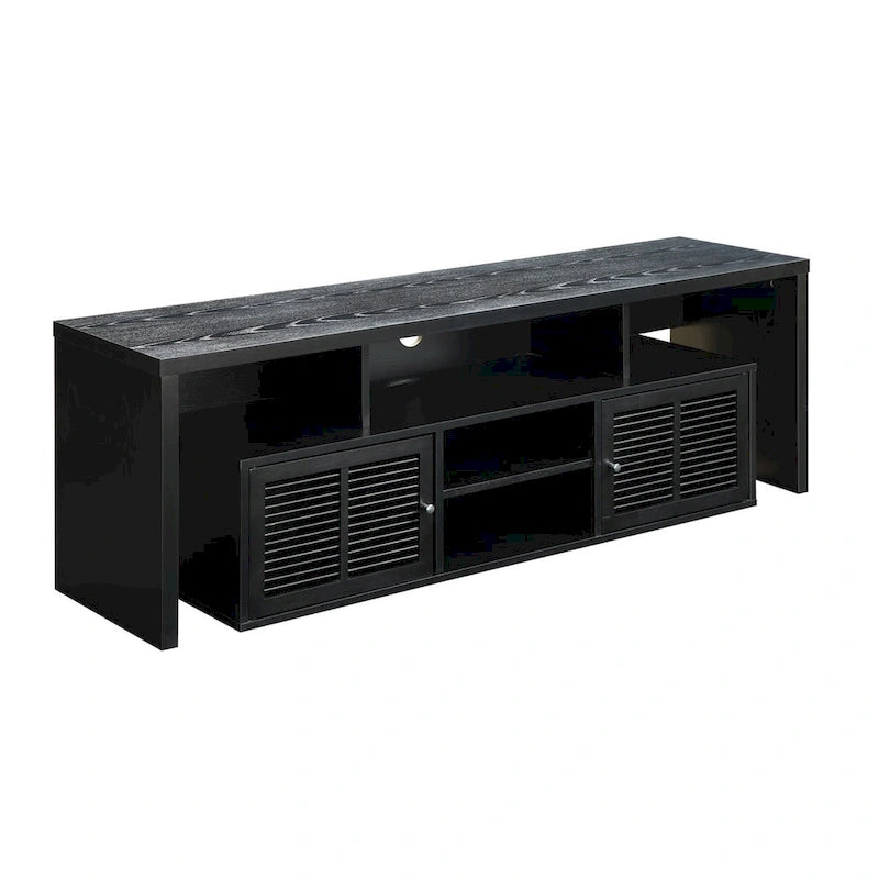 Convenience Concepts Lexington 65 inch TV Stand with Storage Cabinets and Shelves-3