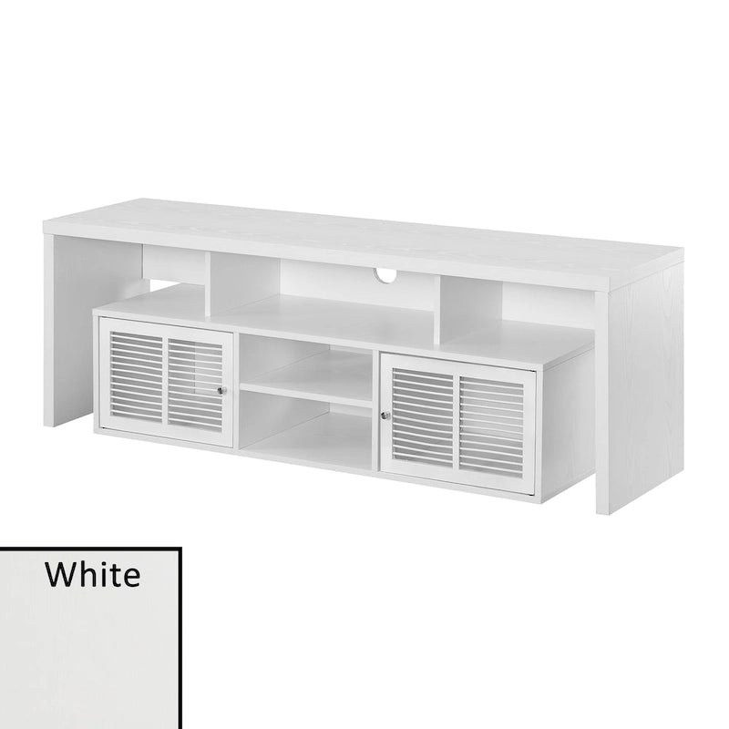 Convenience Concepts Lexington 65 inch TV Stand with Storage Cabinets and Shelves-7
