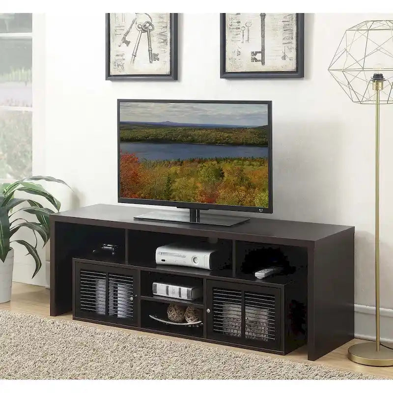 Convenience Concepts Lexington 65 inch TV Stand with Storage Cabinets and Shelves-19