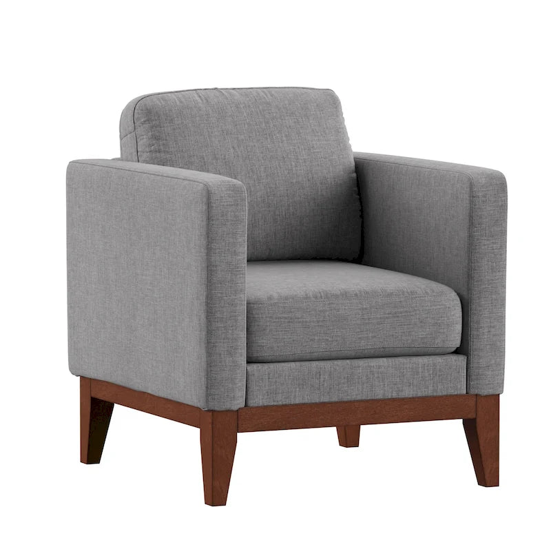 Vail Linen Upholstered Accent Chair by iNSPIRE Q Modern-26