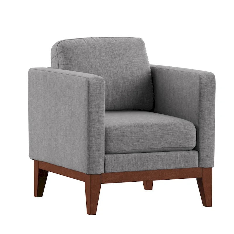 Vail Linen Upholstered Accent Chair by iNSPIRE Q Modern-12