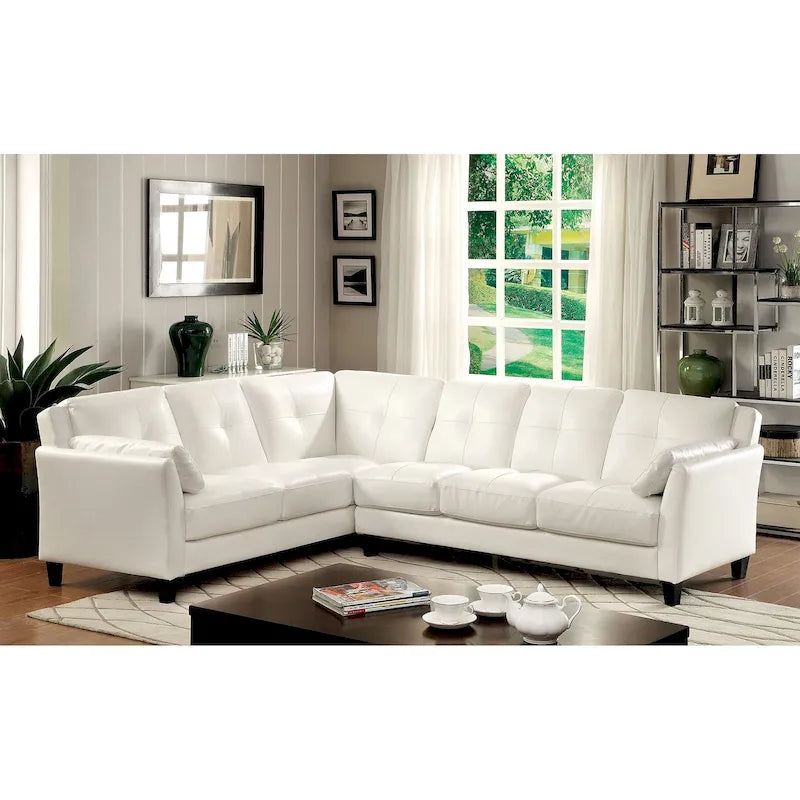 Leatherette Modular Plush Sectional Sofa-23