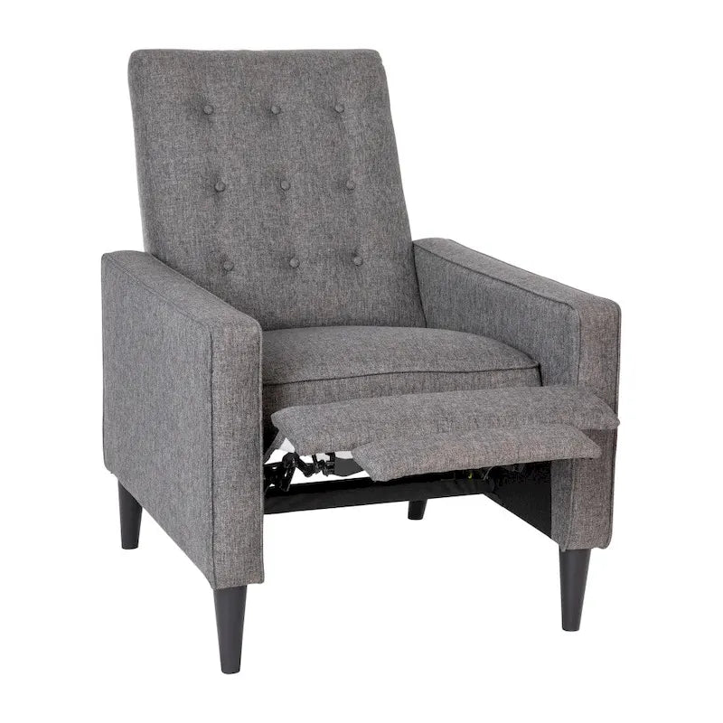 Pushback Recliner with Button Tufted Back-8