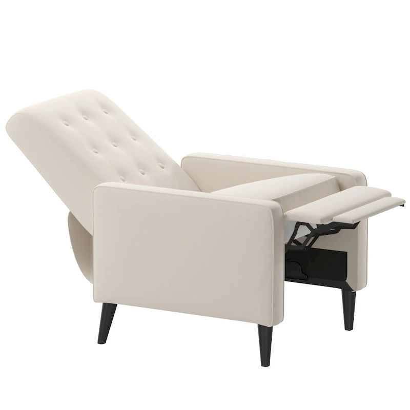 Pushback Recliner with Button Tufted Back-22