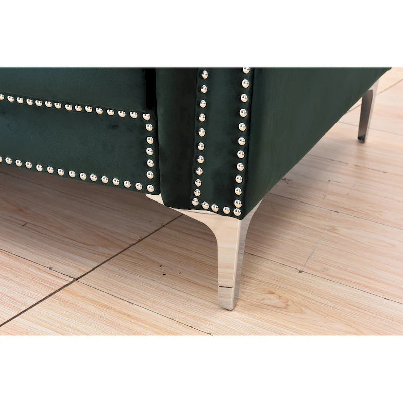 Legend Furniture Covertible Velvet Sofa Bed Sleeper-31