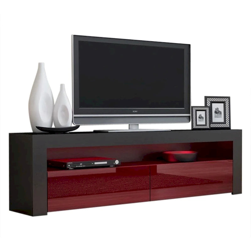 Milano Classic Modern 16-color LED 63-inch TV Stand-46