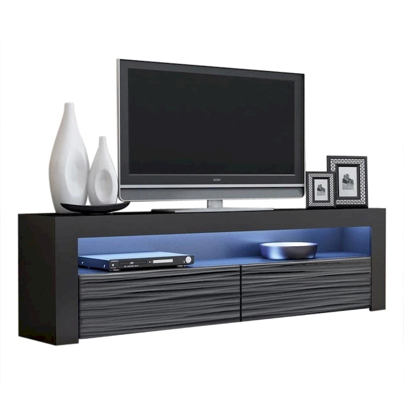 Milano Classic Modern 16-color LED 63-inch TV Stand-54