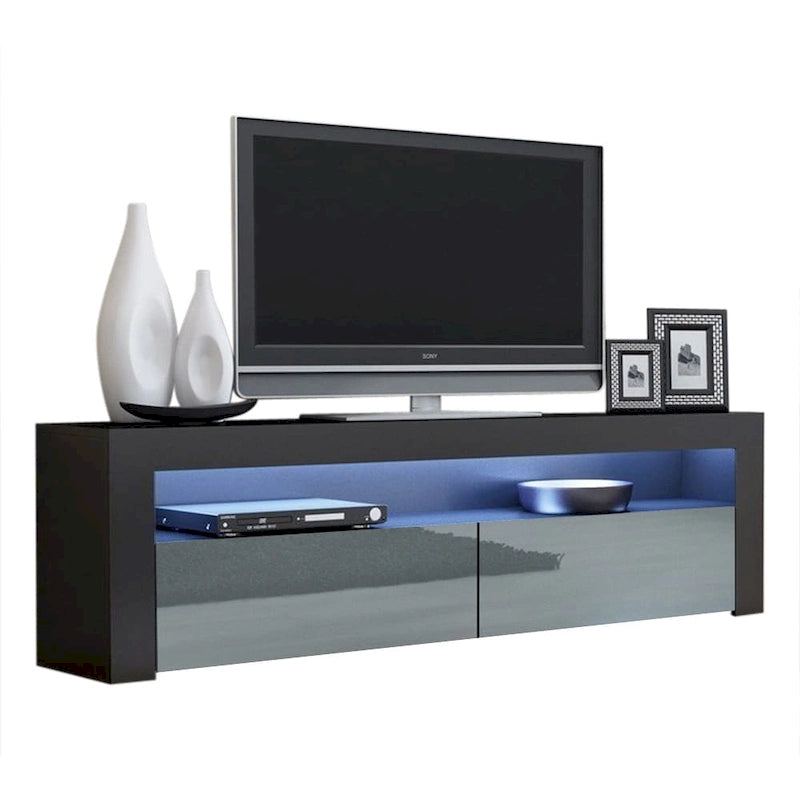 Milano Classic Modern 16-color LED 63-inch TV Stand-7