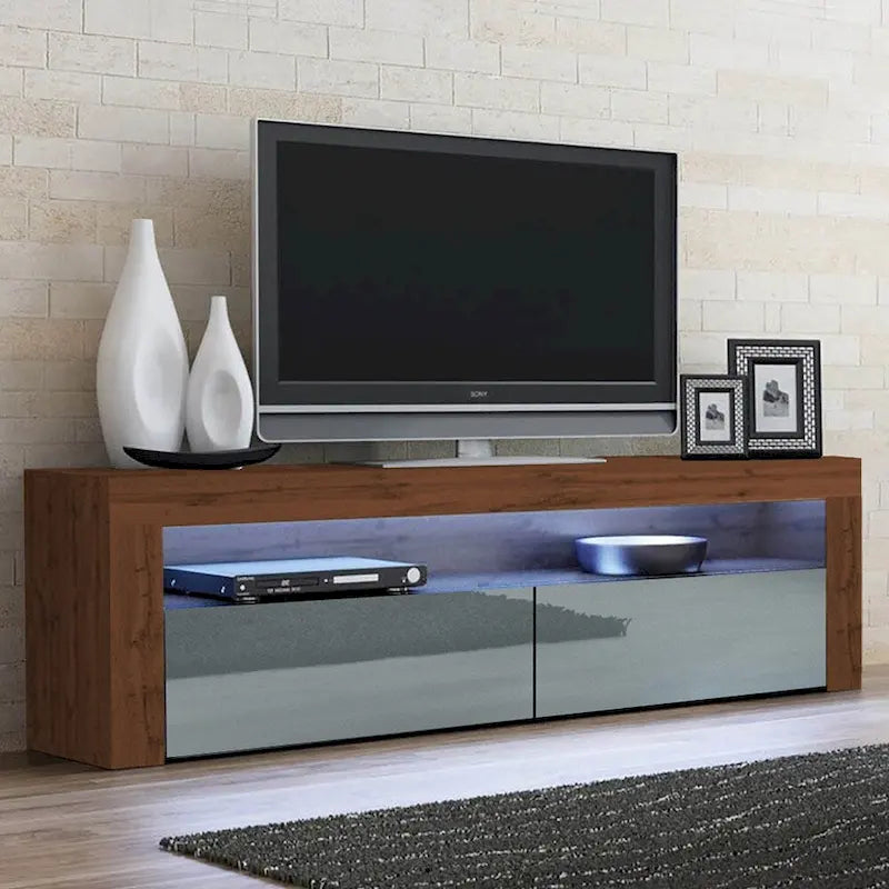 Milano Classic Modern 16-color LED 63-inch TV Stand-40