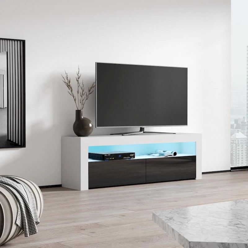 Milano Classic Modern 16-color LED 63-inch TV Stand-43