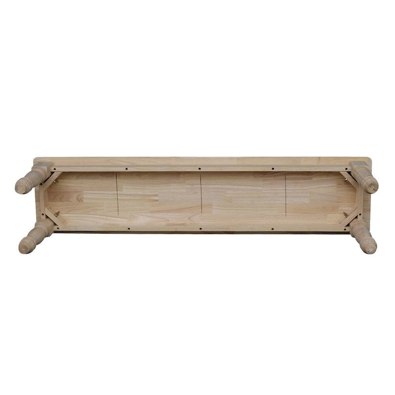 International Concepts Farmhouse Dining Bench-4