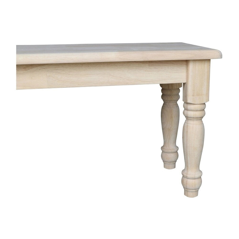 International Concepts Farmhouse Dining Bench-7