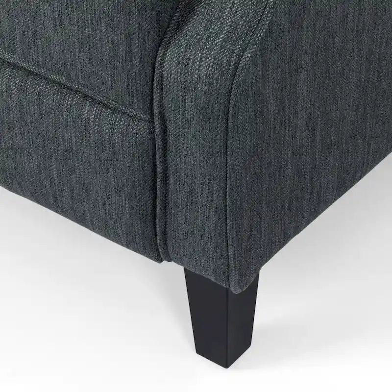 Wellscross Contemporary Tufted Fabric Push Back Recliner by Christopher Knight Home-19