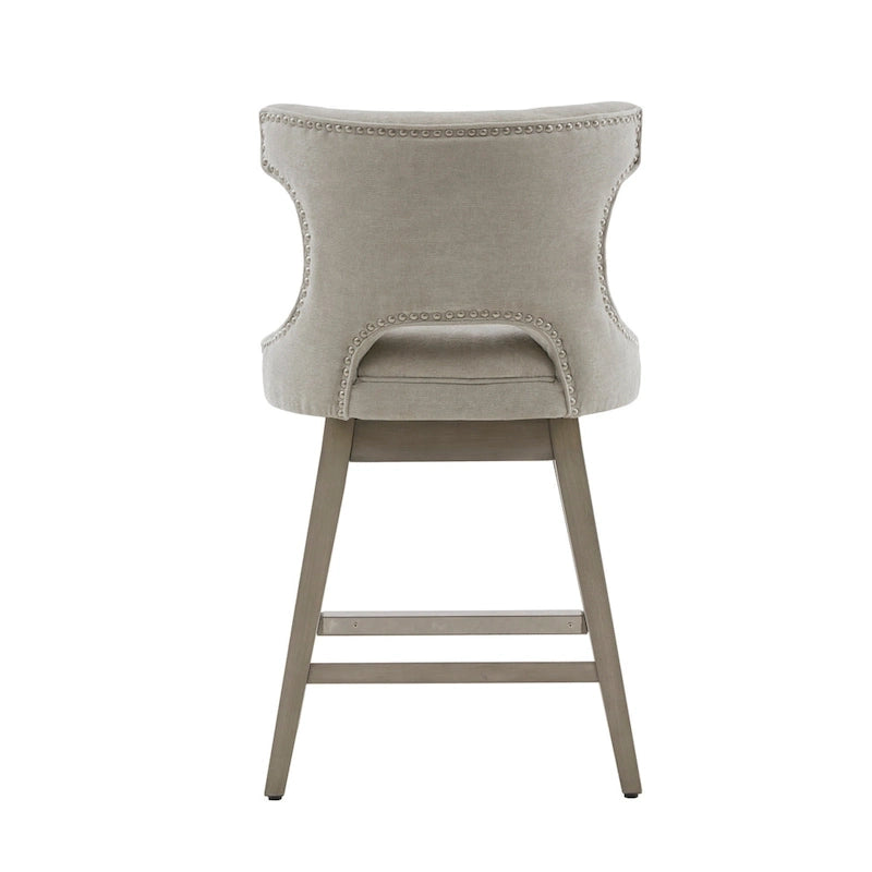 Madison Park Janet 360 degree Swivel Counter Stool-5