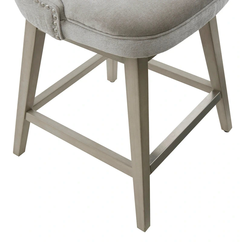 Madison Park Janet 360 degree Swivel Counter Stool-8