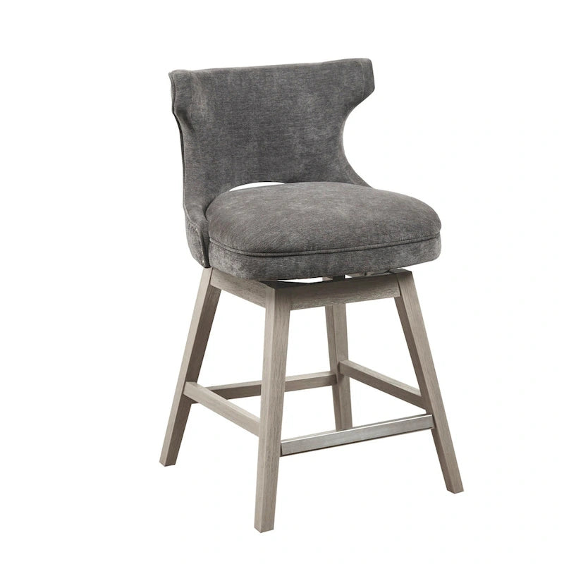 Madison Park Janet 360 degree Swivel Counter Stool-22