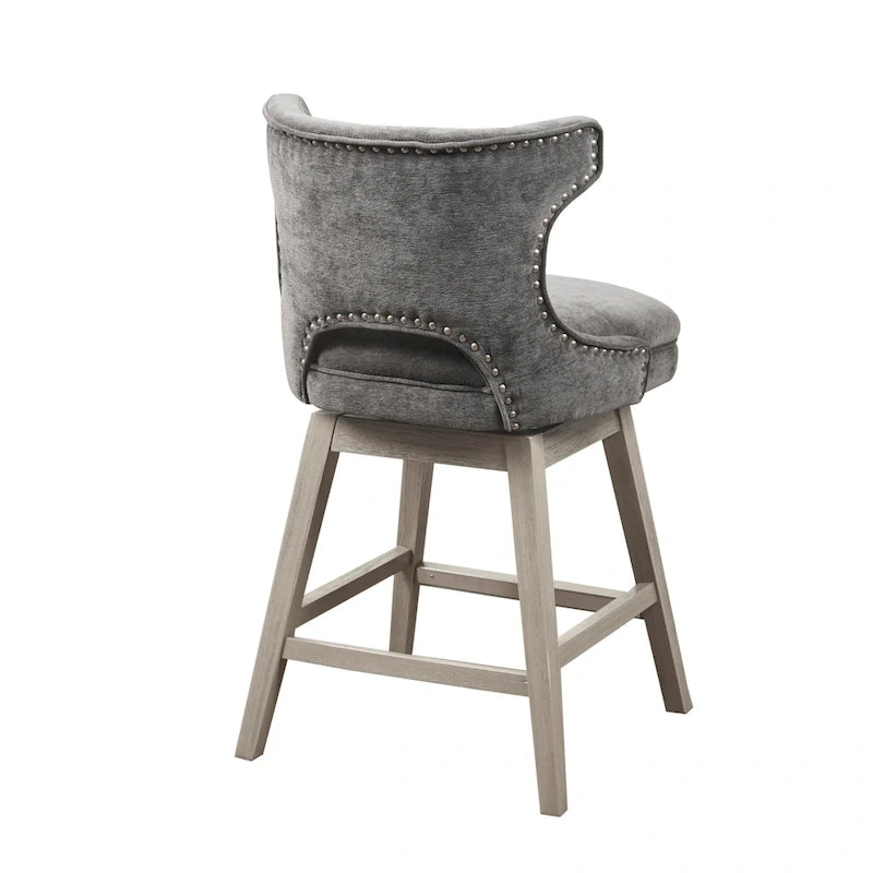 Madison Park Janet 360 degree Swivel Counter Stool-24
