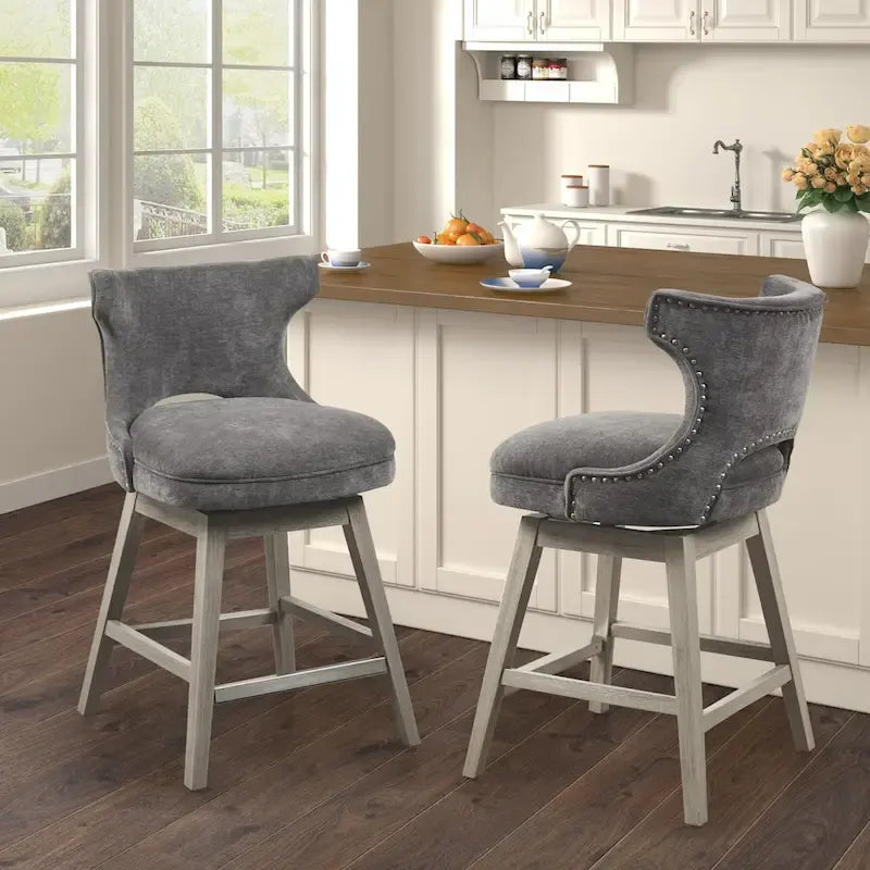 Madison Park Janet 360 degree Swivel Counter Stool-29