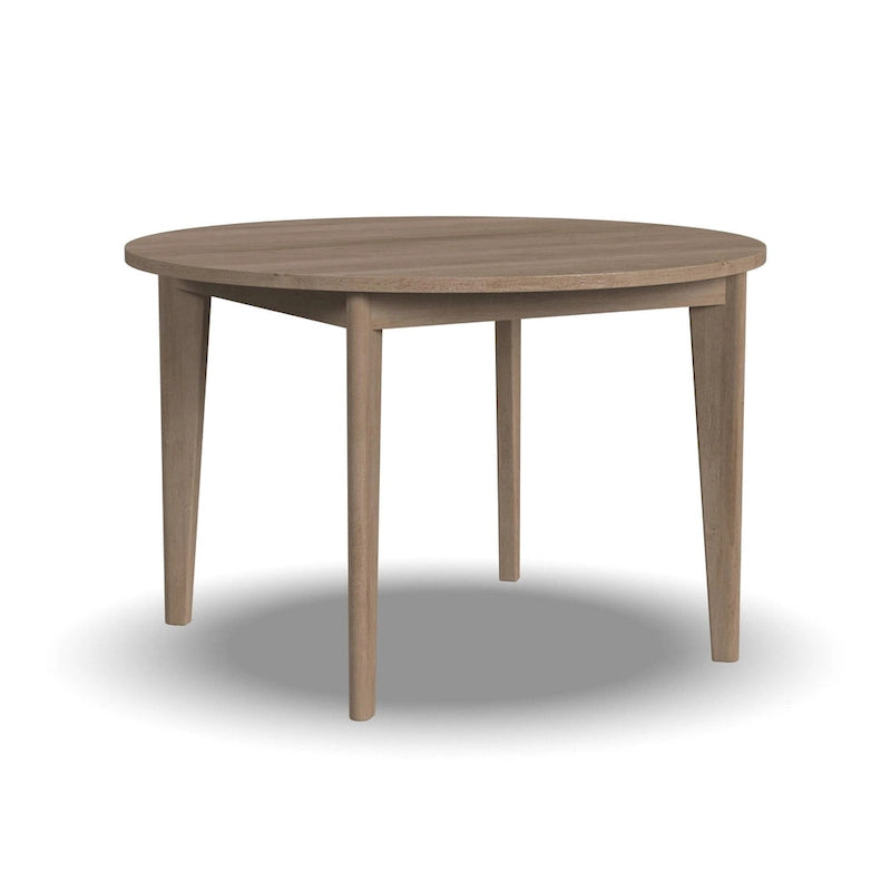 Brentwood Brown Wood Round Dining Table - N/A-3