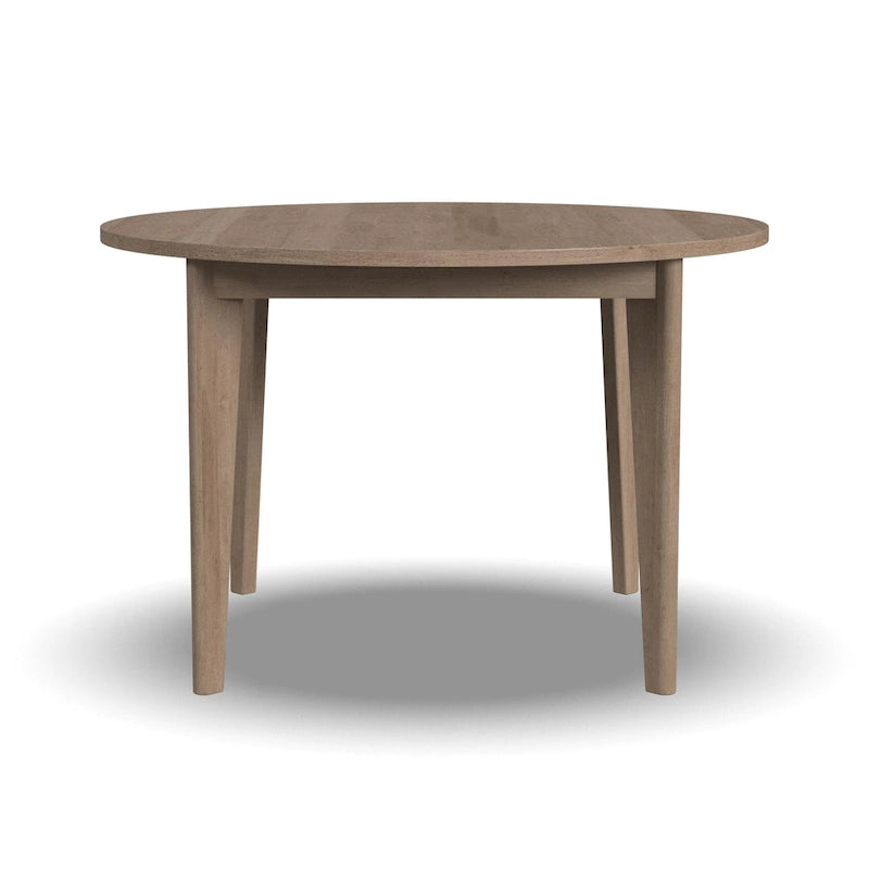 Brentwood Brown Wood Round Dining Table - N/A-9