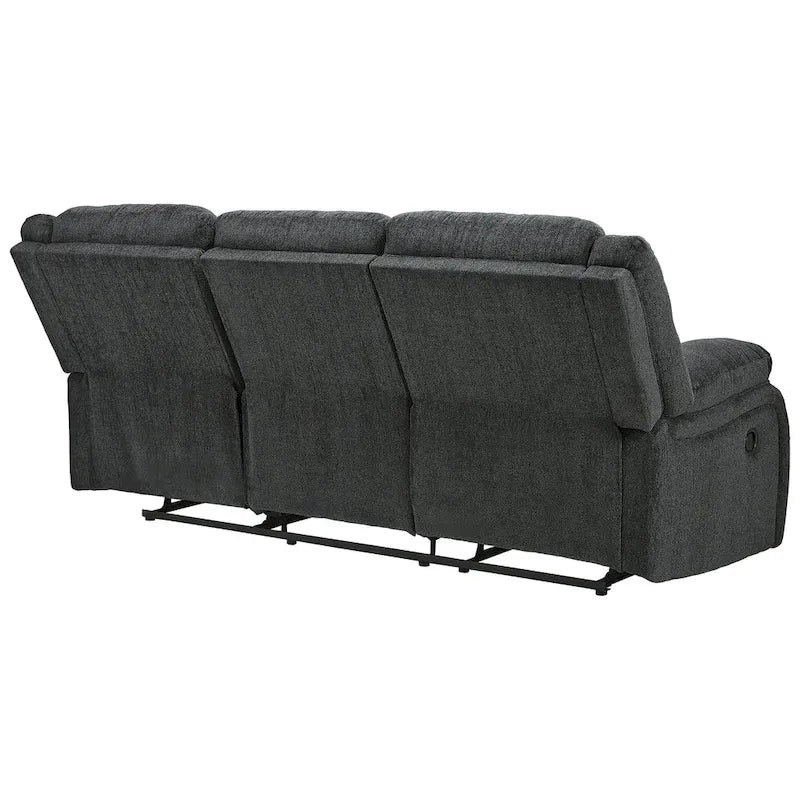 Draycoll Contemporary Reclining Sofa, Slate-6
