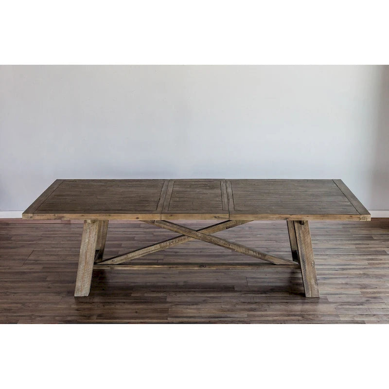 Newberry Extension Dining Table, Weathered Natural-7