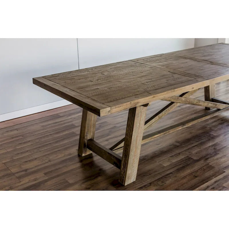 Newberry Extension Dining Table, Weathered Natural-9