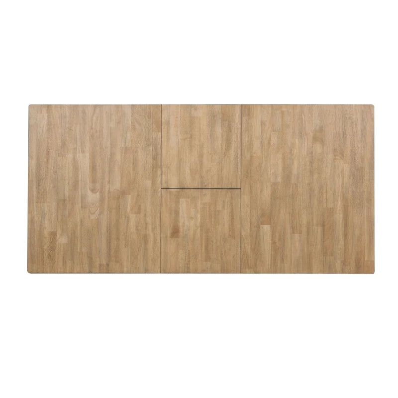 Lindsey Farm Gray and Sandstone 5 Piece Trestle Table Set-14