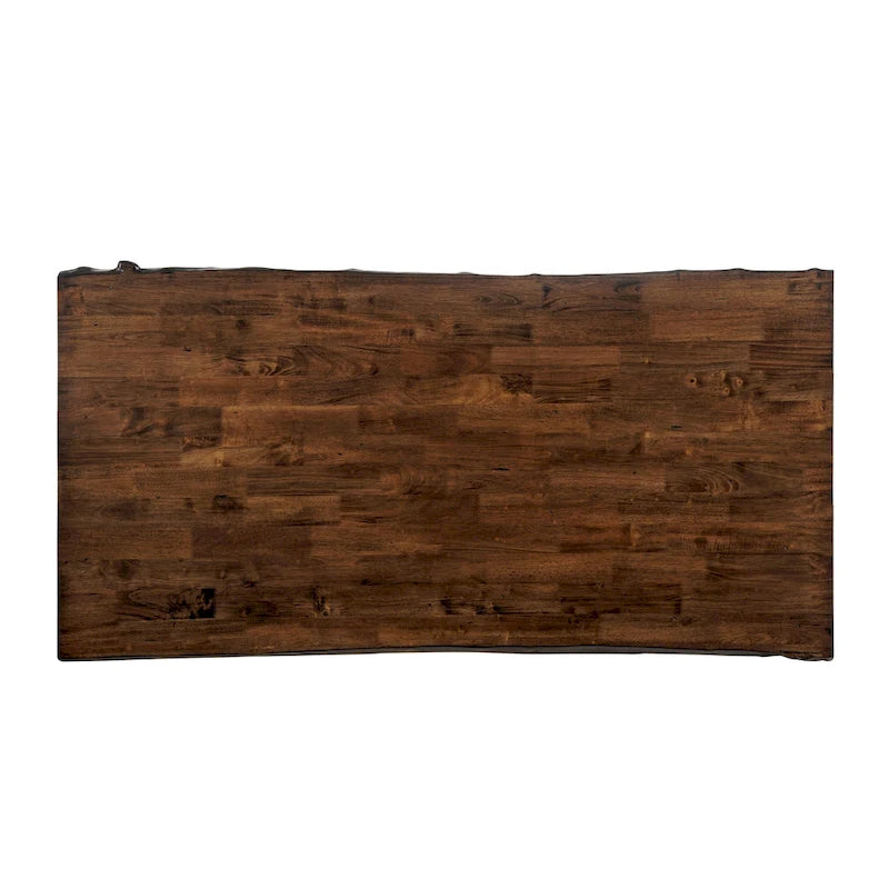 Mass Rustic Walnut Solid Wood 7-Piece Dining Set by Furniture of America-6