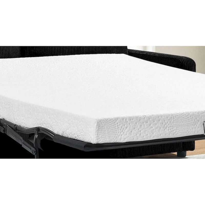 Manchester Corduroy 70 inch Square Arms Sleeper Sofa with Mattress-10