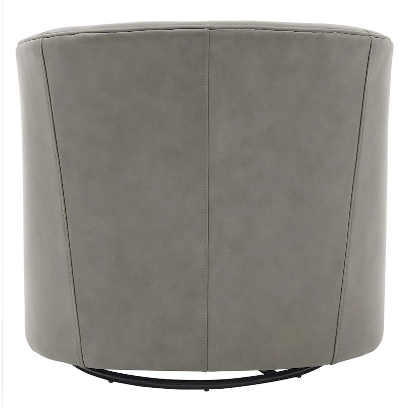 Walsh Top Grain Leather Swivel Chair-18
