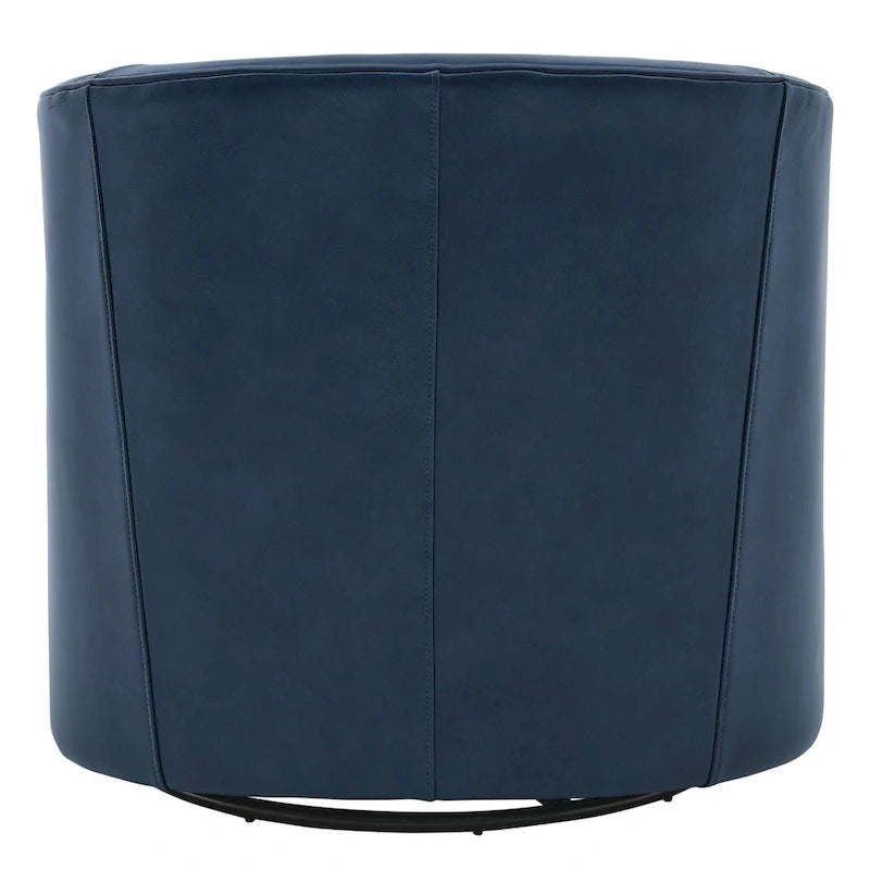 Walsh Top Grain Leather Swivel Chair-25