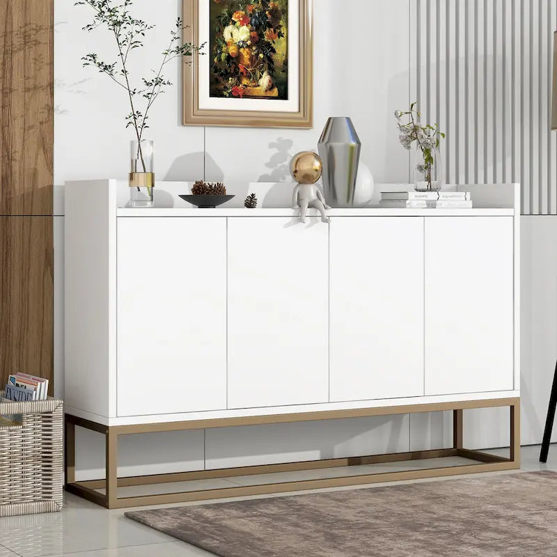 Sideboard Elegant Buffet Cabinet with Large Storage Space-11