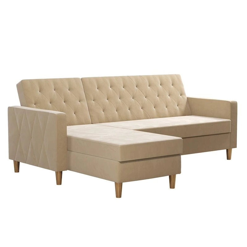 CosmoLiving by Cosmopolitan Liberty Sectional Futon with Storage-39