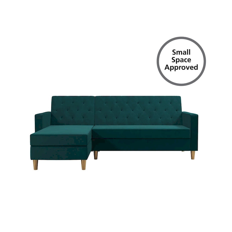 CosmoLiving by Cosmopolitan Liberty Sectional Futon with Storage-11