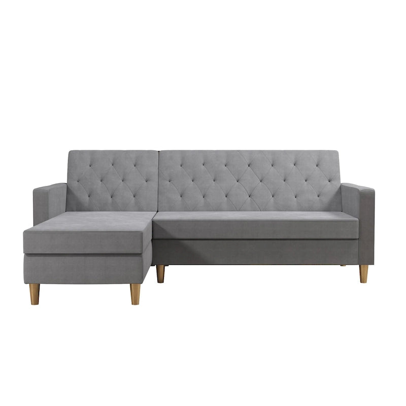 CosmoLiving by Cosmopolitan Liberty Sectional Futon with Storage-25