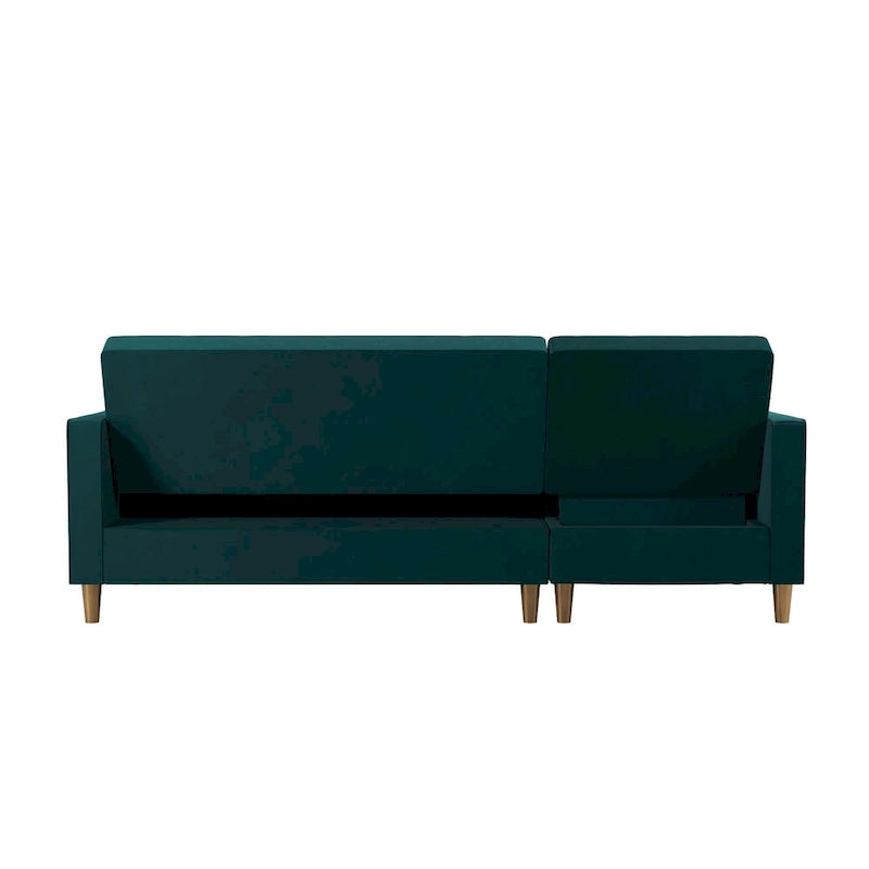 CosmoLiving by Cosmopolitan Liberty Sectional Futon with Storage-36