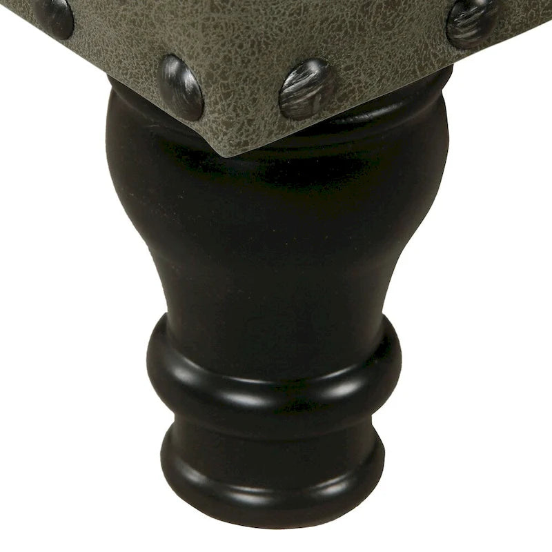 HomePop Storage Bench with Nail head Trim-20