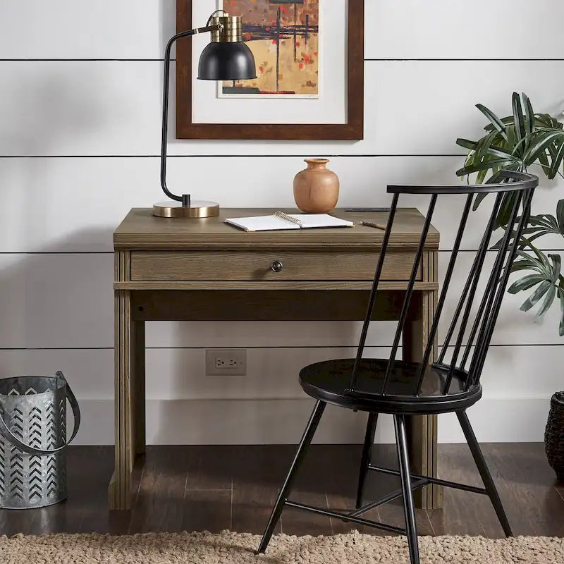 Hinesburg 35 in. Writing Desk with USB Charger by iNSPIRE Q Classic-2