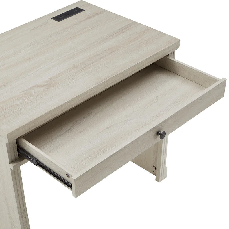 Hinesburg 35 in. Writing Desk with USB Charger by iNSPIRE Q Classic-18